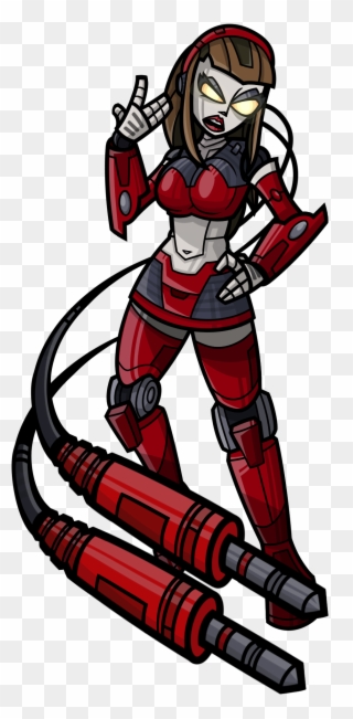 Here's Some Art Of Courtney Gears From Ratchet & Clank - Ratchet And Clank 3 Cortney Girls Clipart