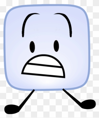 Bfb Ice Intro Pose Assets By Coopersupercheesybro Ⓒ - Ice Cube Bfb Intro Pose Clipart