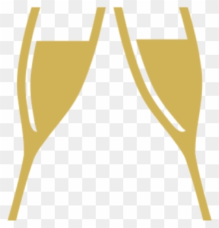 Champagne Clipart Mimosa - Champagne Glasses Svg Free - Png Download