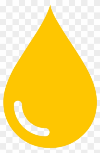 Water Drop Png Yellow - Drop Clipart