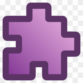 This Free Clip Arts Design Of Purple Puzzle Piece Png - Pedaço De Quebra Cabeça Transparent Png