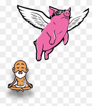 Flying Pig Clipart