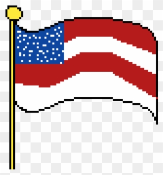 The American Flag - Depression Flag Clipart