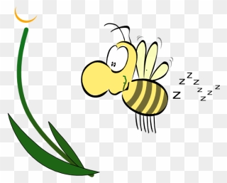 Bee Buzzing Clipart Png Transparent Png