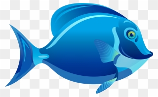 Blue Fish Png Clipart - Blue Fish Clipart Transparent Png