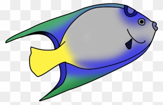 Colorful Fish Clip Art - Small Fish Clip Art - Png Download