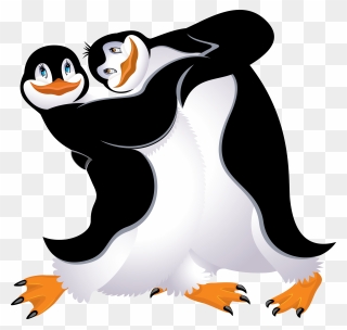 Penguin Cartoon Bird Clip Art Images Are Free To Use - Dancing Penguins Clip Art - Png Download