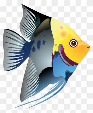 Clipart Tropical Fish - Png Download