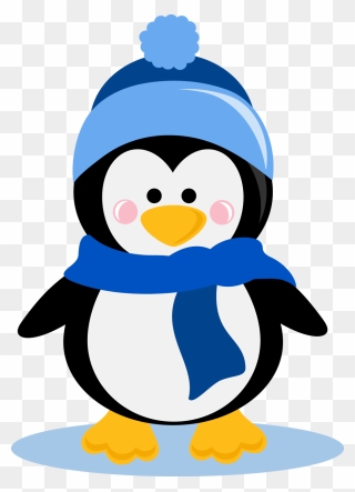 Winter Wonderland Penguin Polar Bear Snowflake Clipart - Clipart Penguins - Png Download