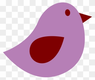 Violet Clipart Bird - Clip Art - Png Download (#4998792) - PinClipart