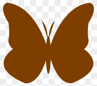Transparent Butterfly Outline Png - Butterfly Clip Art Svg