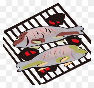 Grill Clipart Grill Fish - Fish Food Clip Art - Png Download