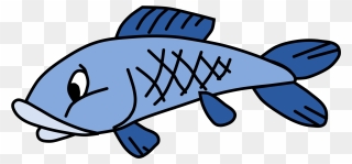 Cartoon Fish Clip Art - Cartoon Fish Transparent Background - Png Download
