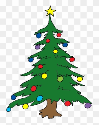 Christmas Tree Clip Art Free Free Clipart Images - Christmas Tree From The Grinch - Png Download