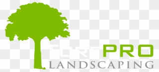 Transparent Landscaping Clipart Tree - Turf Pro Landscaping Logo - Png Download