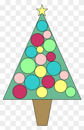 Free Family Tree Free Bible Clip Art For Kids - Retro Christmas Tree Clipart - Png Download