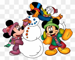 Dwcc29 - Disney Characters Christmas Clip Art - Png Download