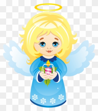 Christmas Angel Images Clip Art - Png Download