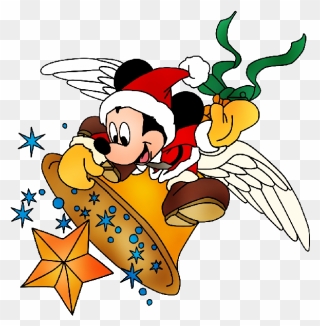 Christmas Mickey Clipart Clipart Black And White Download - Disney World Christmas Clipart - Png Download
