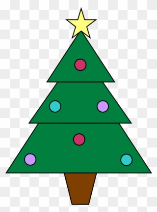 Christmas Tree Clip Art Clipart - Small Christmas Tree Clipart - Png Download