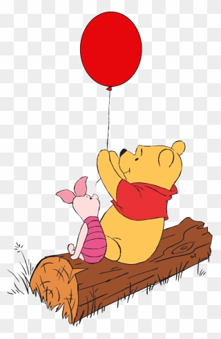 Winnie The Pooh And Piglet Sitting Clipart