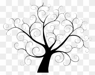 Simple Drawing Of Trees Clipart