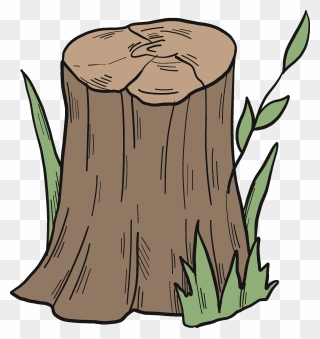 Tree Stump Clipart - Png Download