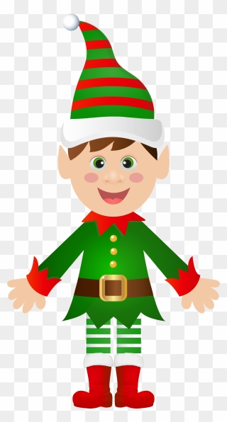 Santas Elf Png - Transparent Elf Clipart