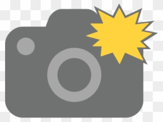 Photo Camera Clipart Camera Flash - Emoji Camera Png Transparent Png