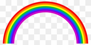 Film Clip Art Rainbow - Transparent Background Rainbow Clipart - Png Download