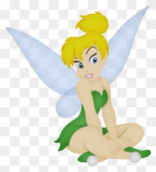 Tinkerbell Sitting Transparent Background Clipart