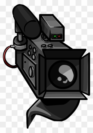 Video Camera Clipart Film Club - Camera De Filmagem Png Transparent Png