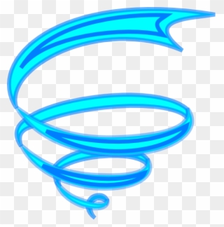 Lt Clip Art At - Blue Spiral Png Transparent Png