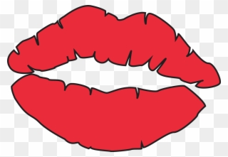 Kissing - Labios Para Dibujar Clipart