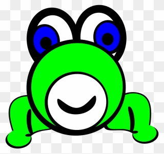 The Frog Prince Edible Frog Cartoon Drawing - Cartoon Frog Circle Face Clipart