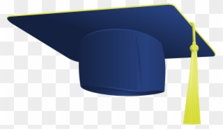 Blue Graduation Hat Png Clipart