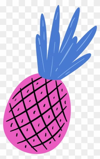 •leave - Free Colorful Pineapple Clipart Png Transparent Png