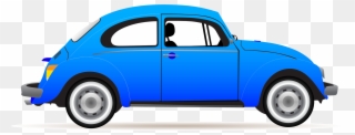 Blue Car Cliparts Free Download Clip Art - Car Gif No Background - Png Download