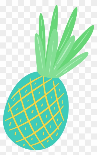 •leave - Pineapple And Summer Clipart - Png Download