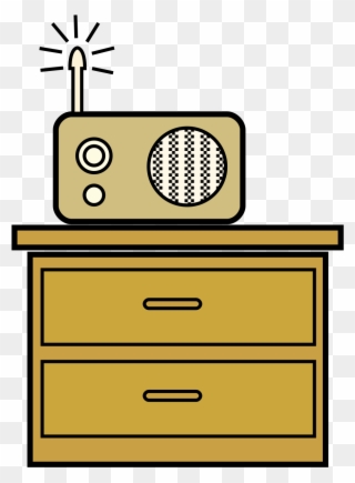 Radio 1 - Turn On The Radio Cartoon Clipart