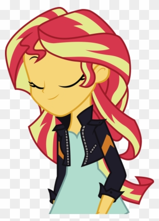 Vector Royalty Free Library Artist Vector Today - My Little Pony Equestria Girls Vector Sunset Shimmer Clipart