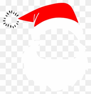 Download Beard Clipart Santas - Santa Claus Face Png Transparent Png