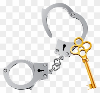 Clipart Handcuffs - Open Handcuffs Clip Art - Png Download