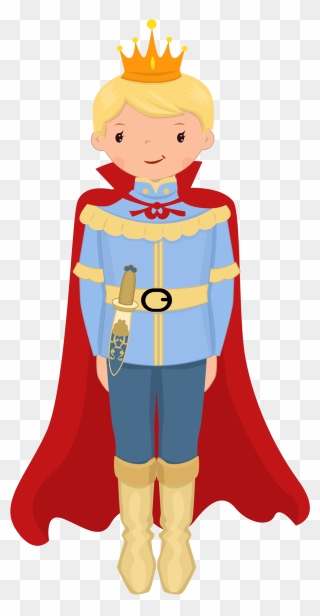 Clipart Boy Prince - Prinsipe Clipart - Png Download