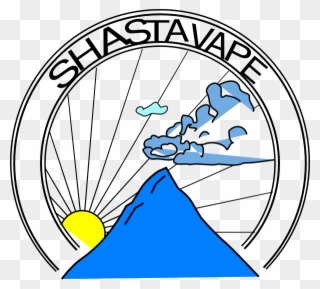 Mountain Logo Clip Art At Clker Com - Shasta Vape - Png Download