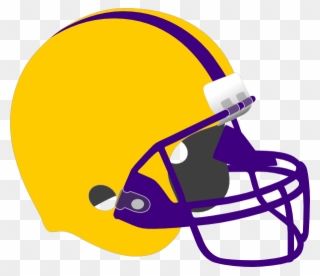 Collection Of Lsu Football Clipart High Quality, Free - Football Helmet Maroon And Gold - Png Download