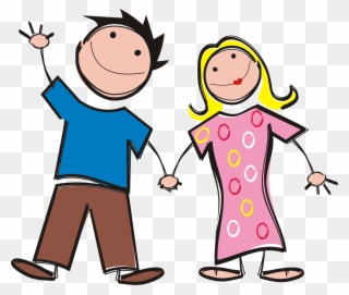 Jpg Couple - Clipart Stick Figure Parents - Png Download