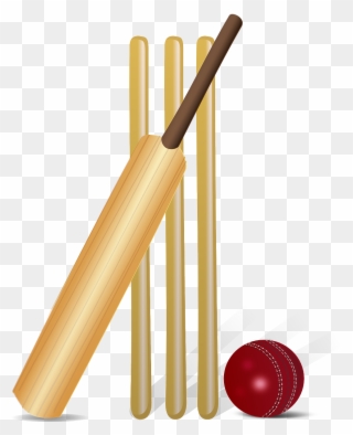 1f3cf, Cricket Bat And Ball - Cricket Bat And Ball Clip Art - Png Download
