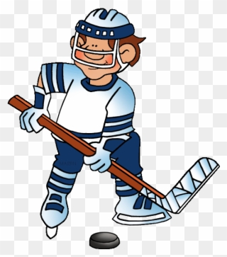 Ice Hockey Clipart United States Clip Art Phillip Martin - Playing Ice Hockey Clipart - Png Download