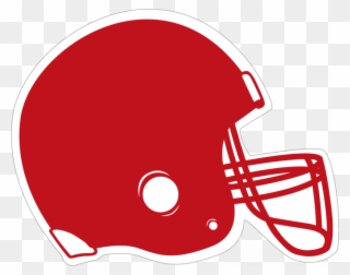 Chicago Football Classic Clipart Chicago Bears Nfl - Red Football Helmet Clipart - Png Download